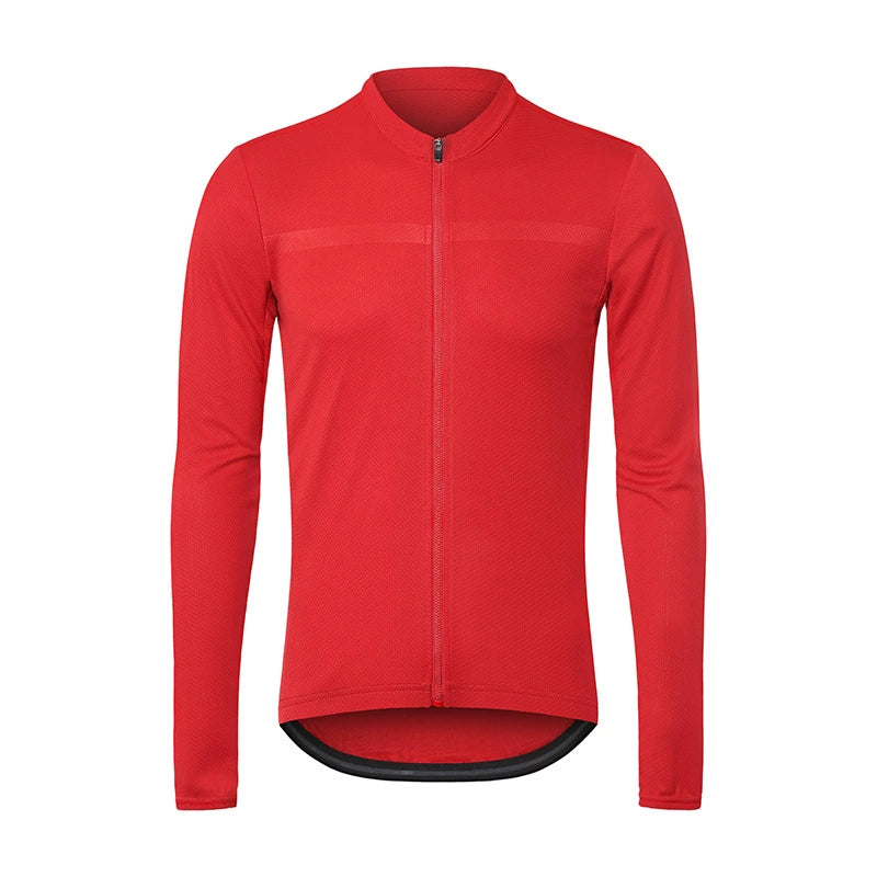 23 Cycling Clothing Men's Bicycle Spring and Summer Long Sleeves Quick-Drying Breathable Road Bike Riding Jacket Mountain Bike Clothes - bertofonsi