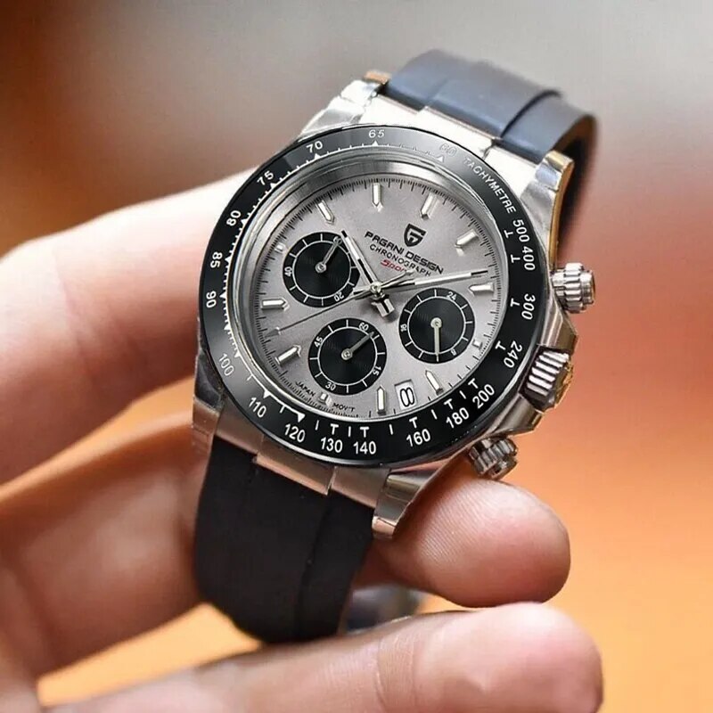 2023 PAGANI DESIGN Watch Men Quartz Top Brand Luxury Automatic Date Wristwatch for Men Waterproof Sport Chronograph Clock Mans - bertofonsi