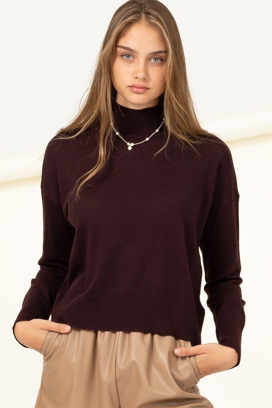 Warm Personality High-Neckline Sweater - bertofonsi