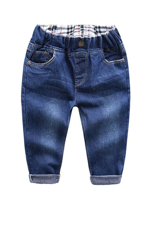 Front and Back Washed Jeans - bertofonsi
