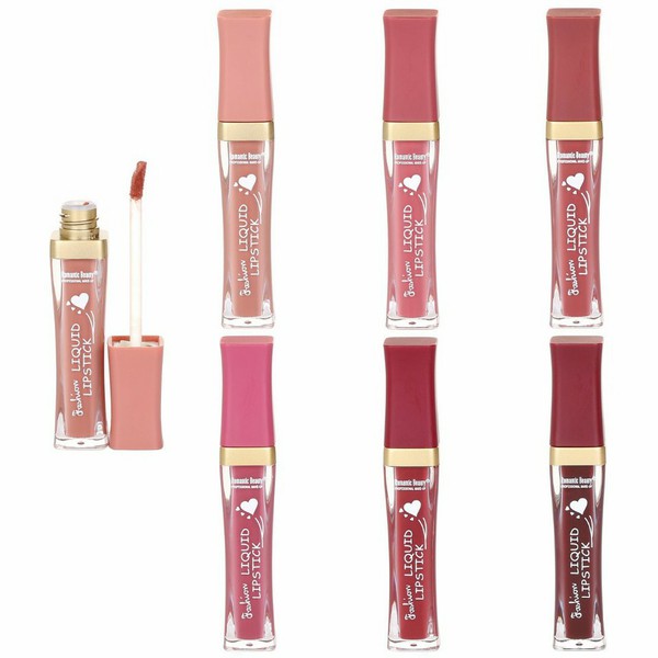 6 Color Pack Matte Liquid brush Lipstick - bertofonsi