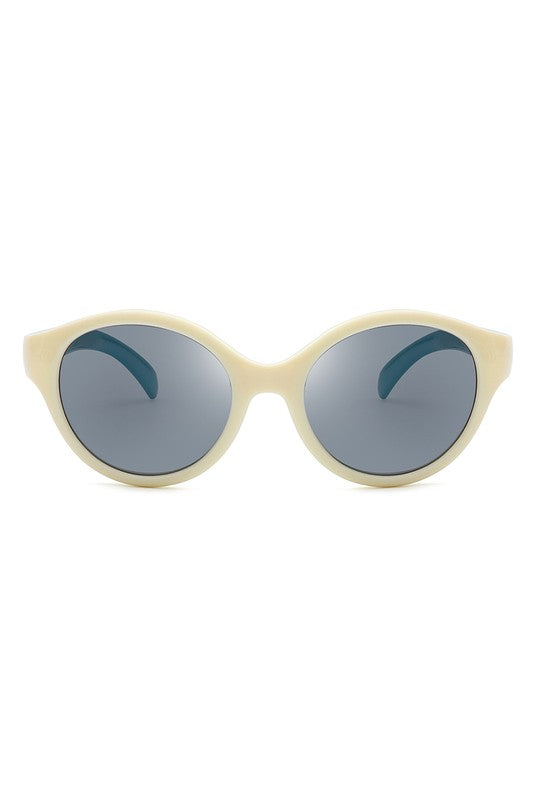 Kids Round Cat Eye Polarized Children Sunglasses - bertofonsi