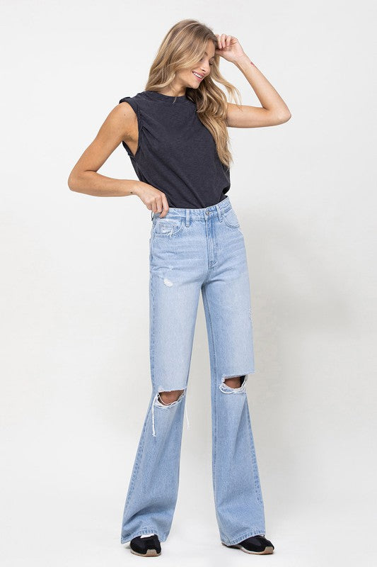 90's Vintage Flare Jeans - bertofonsi