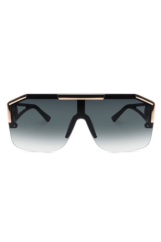 Square Oversize Retro Fashion Sunglasses - bertofonsi