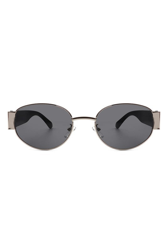 Round Retro Circle 90's Vintage Fashion Sunglasses - bertofonsi