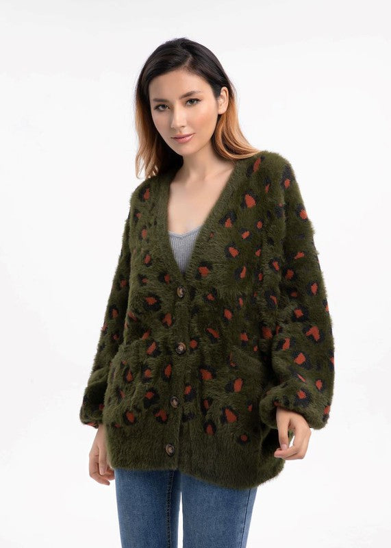 Animal Print Sweater - bertofonsi