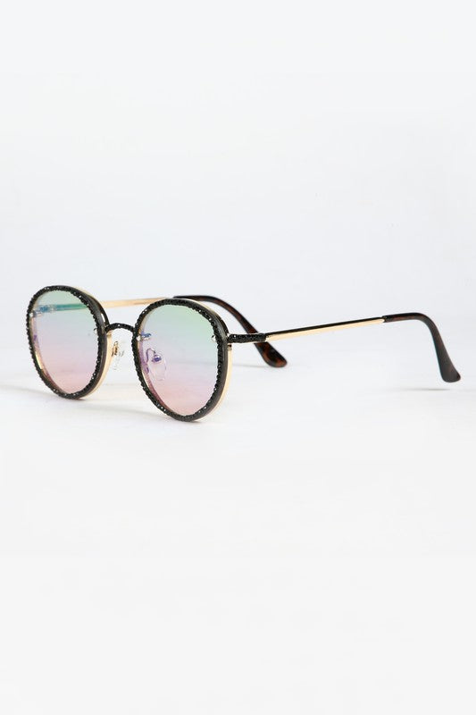 Handmade Rhinestone Sunglasses G0265 - bertofonsi
