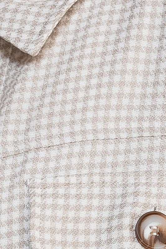 Pocket Detail Oversized Jacket - bertofonsi