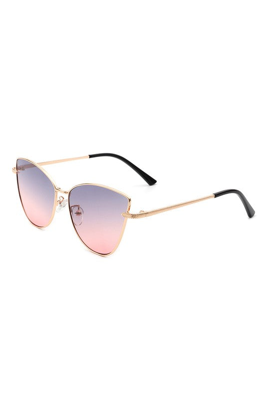 Women Oversize Retro Cat Eye Fashion Sunglasses - bertofonsi