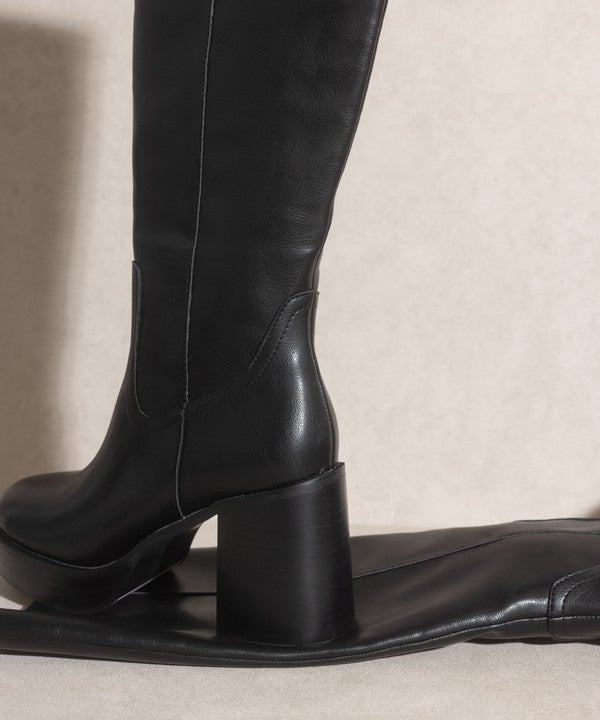OASIS SOCIETY Juniper - Platform Knee-High Boots - bertofonsi