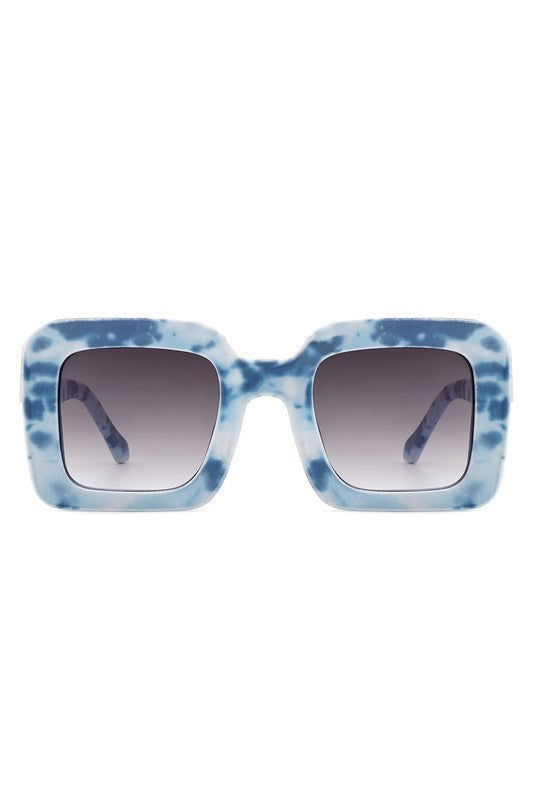 Square Modern Chic Fashion Sunglasses - bertofonsi