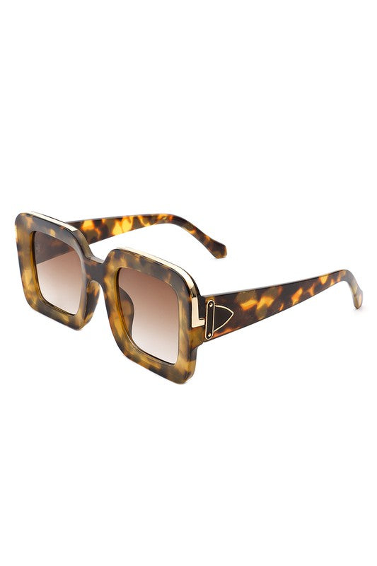 Square Modern Chic Fashion Sunglasses - bertofonsi