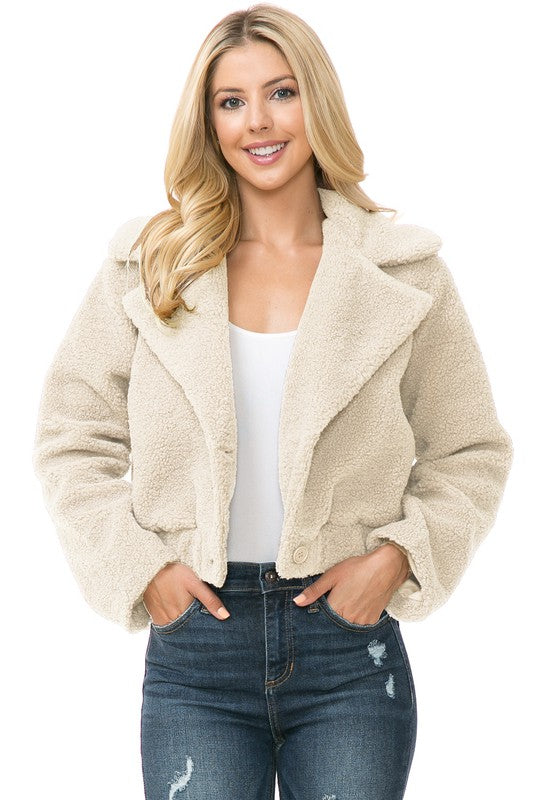 Women's Faux Fur Jacket - bertofonsi