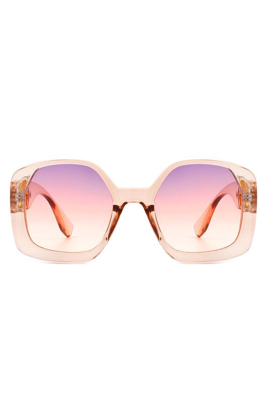Oversize Chunky Square Women Fashion Sunglasses - bertofonsi