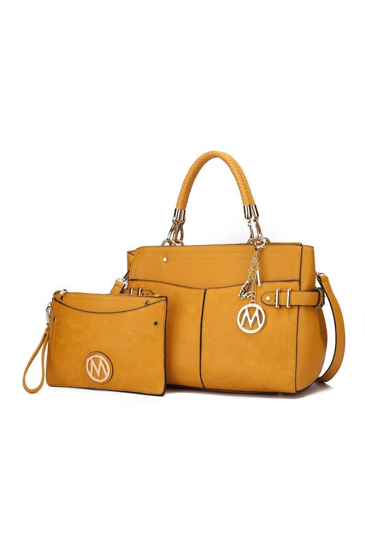 MKF Tenna Satchel bag with Wallet Crossover by Mia - bertofonsi