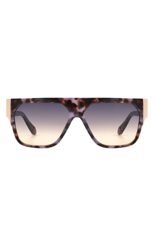 Retro Square Fashion Tinted Sunglasses - bertofonsi