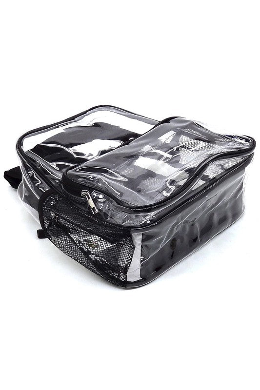 See Thru Clear Bag Backpack School Bag - bertofonsi