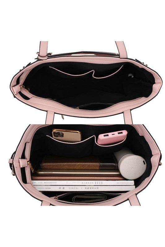 MKF Collection Morgan Tote Handbag By Mia K - bertofonsi