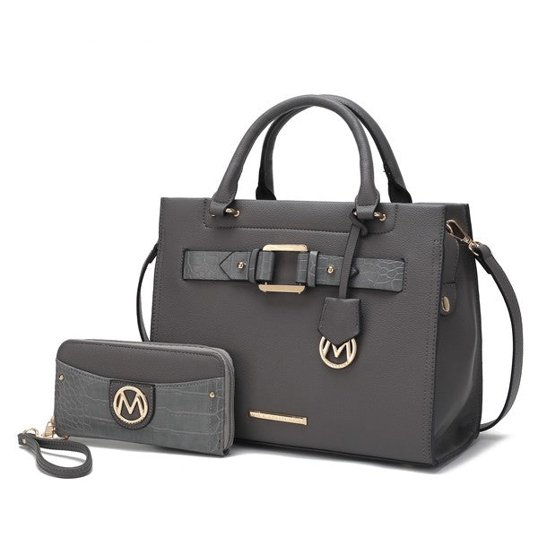 MKF Collection Virginia Tote with Wallet by Mia K - bertofonsi