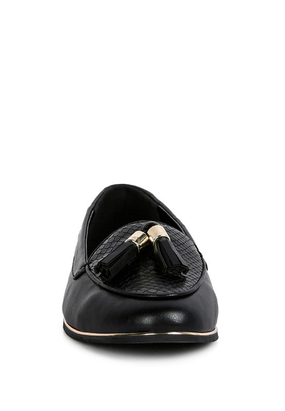 Cabbose Casual Bow Loafers - bertofonsi