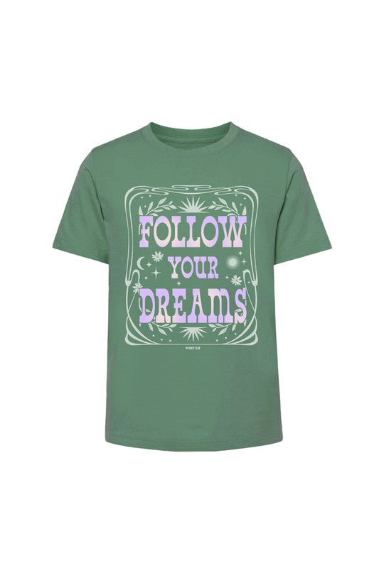 Kid's Follow Dreams T-shirt-Boys - bertofonsi