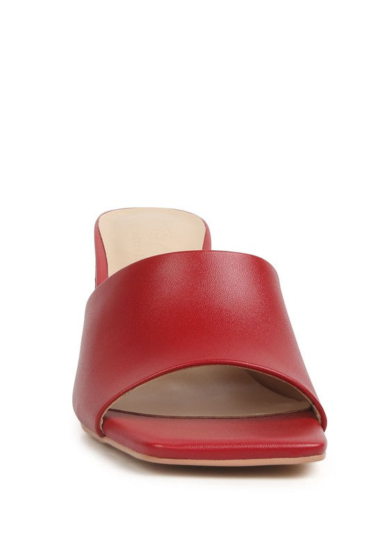 Audriana Textured Block Heel Sandals - bertofonsi