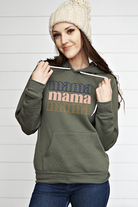 Mama Mama Mama Hoodie - bertofonsi