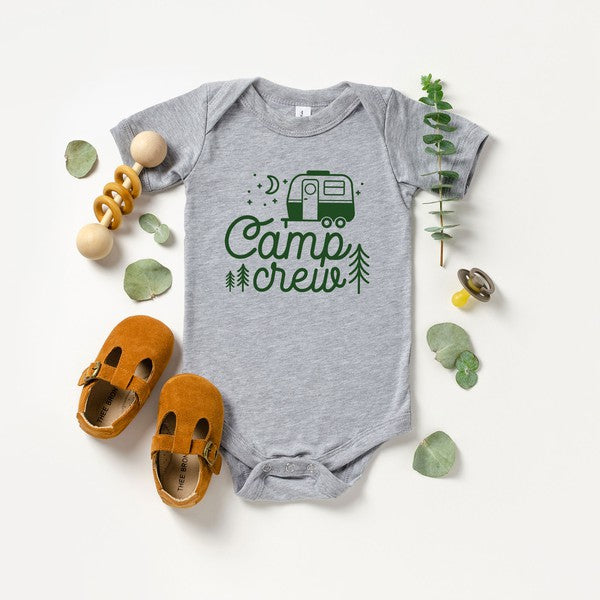 Camp Crew Camper Baby Onesie - bertofonsi