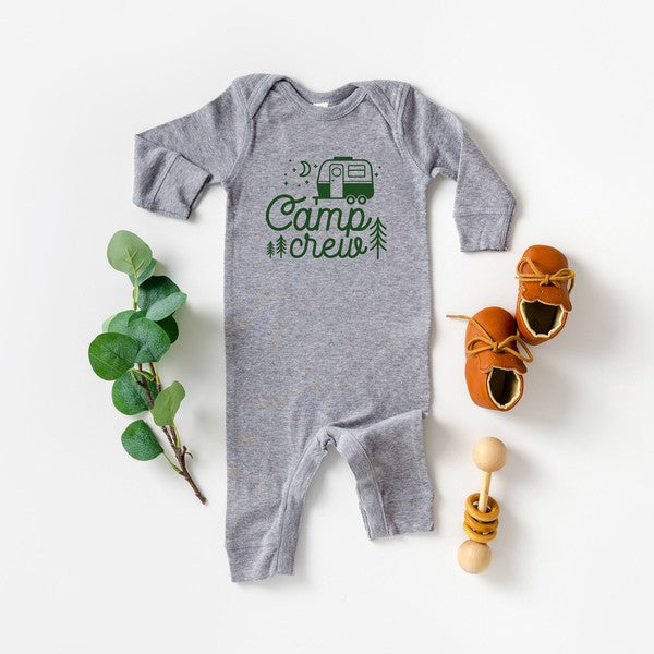 Camp Crew Camper Baby Romper - bertofonsi