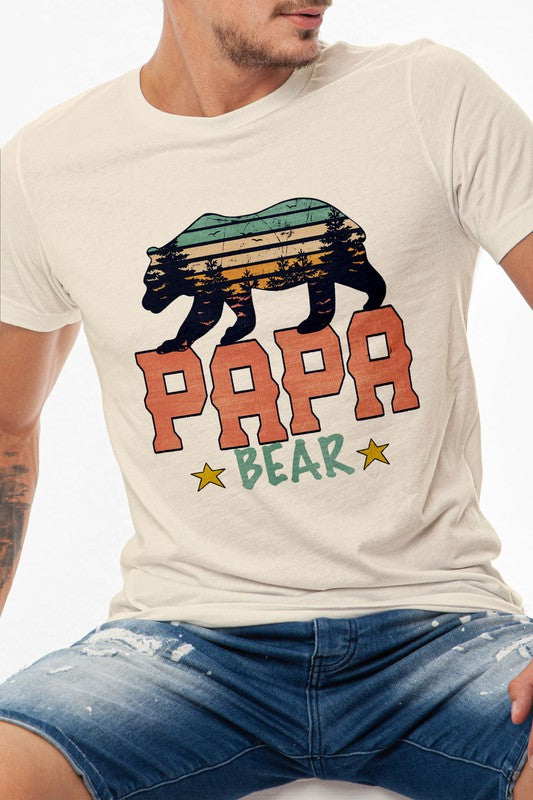 Papa Bear Graphic Tee - bertofonsi