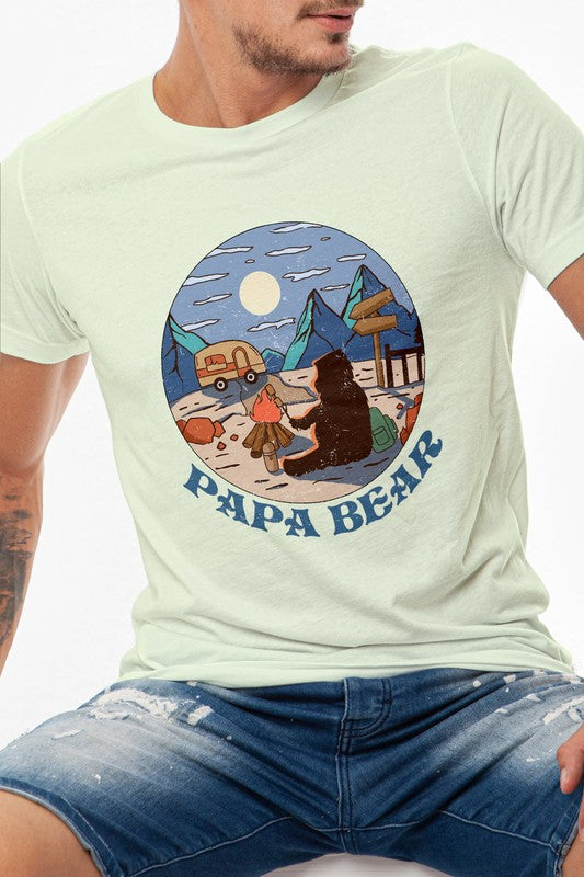 Papa Bear Graphic Tee - bertofonsi