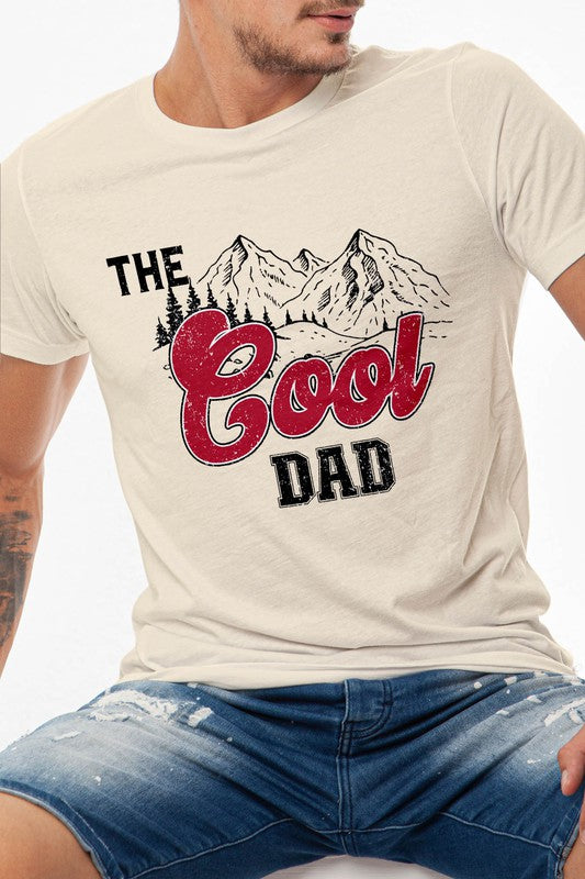 The Cool Dad Daddy Father's Day Graphic Tee - bertofonsi