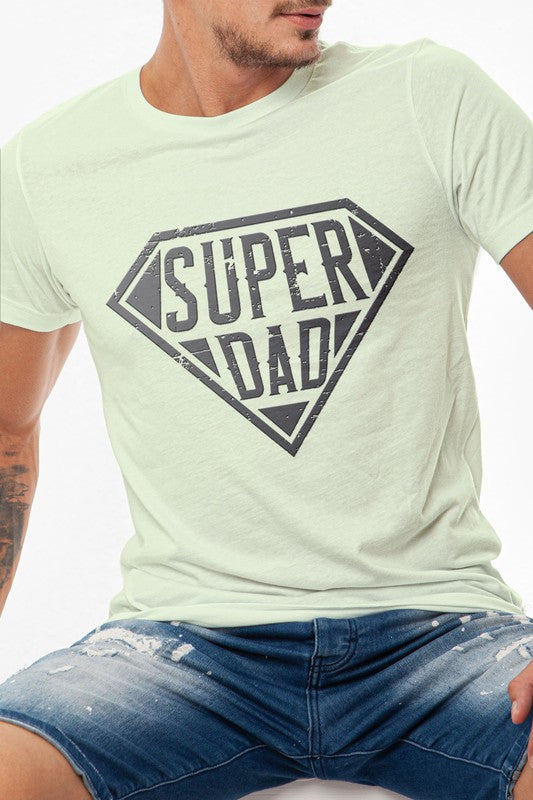Super Dad, Father's Day Graphic Tee - bertofonsi