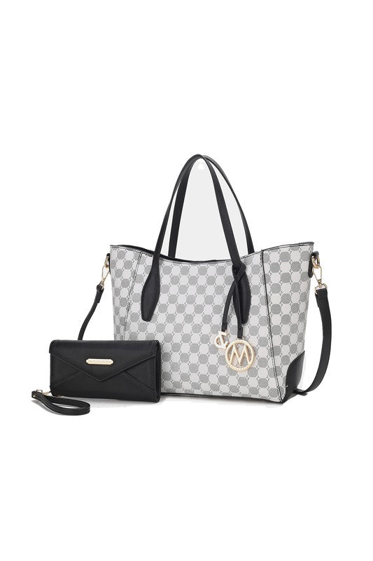 MKF Collection Gianna Tote with Wallet by Mia K - bertofonsi