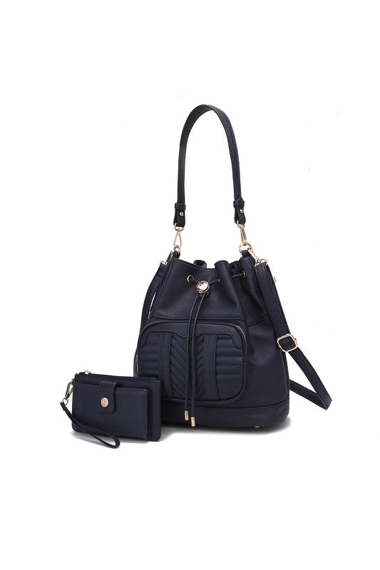 MKF Collection Ryder Shoulder Bag and Wallet Mia - bertofonsi