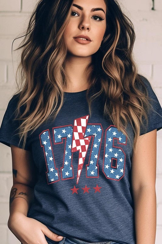 1776 America 4th Of July Graphic T Shirts - bertofonsi