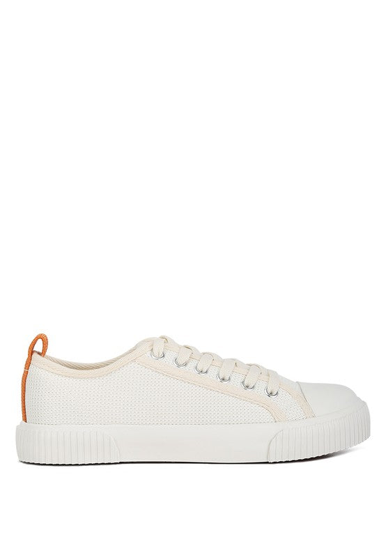 Sway Chunky Sole Knitted Textile Sneakers - bertofonsi
