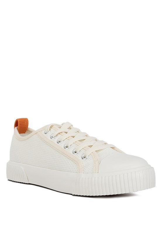 Sway Chunky Sole Knitted Textile Sneakers - bertofonsi