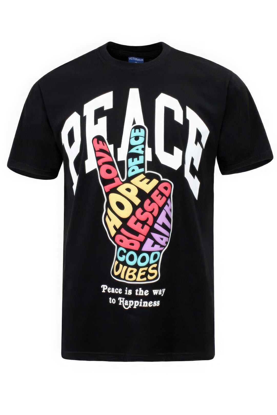 Peace Hand Sign T-shirts - bertofonsi