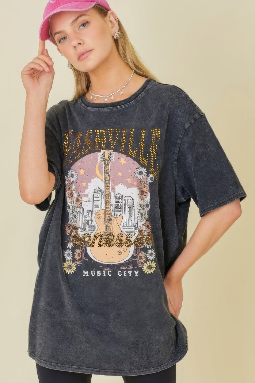 Washing Nashville Music City Graphic T-shirts - bertofonsi