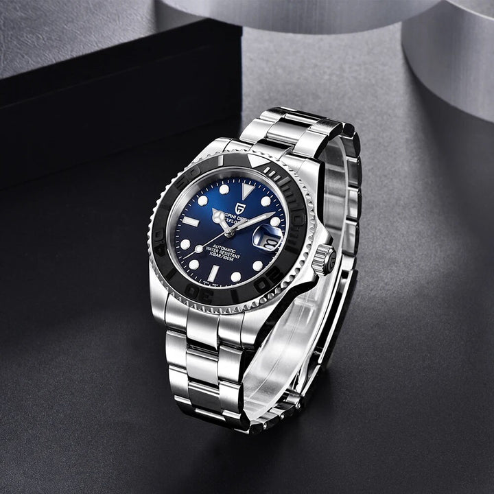 PAGANI DESIGN Top Brand Men Mechanical Watch Stainless Steel Waterproof Automatic Watch Luxury Men Wristwatch relogio masculino - bertofonsi