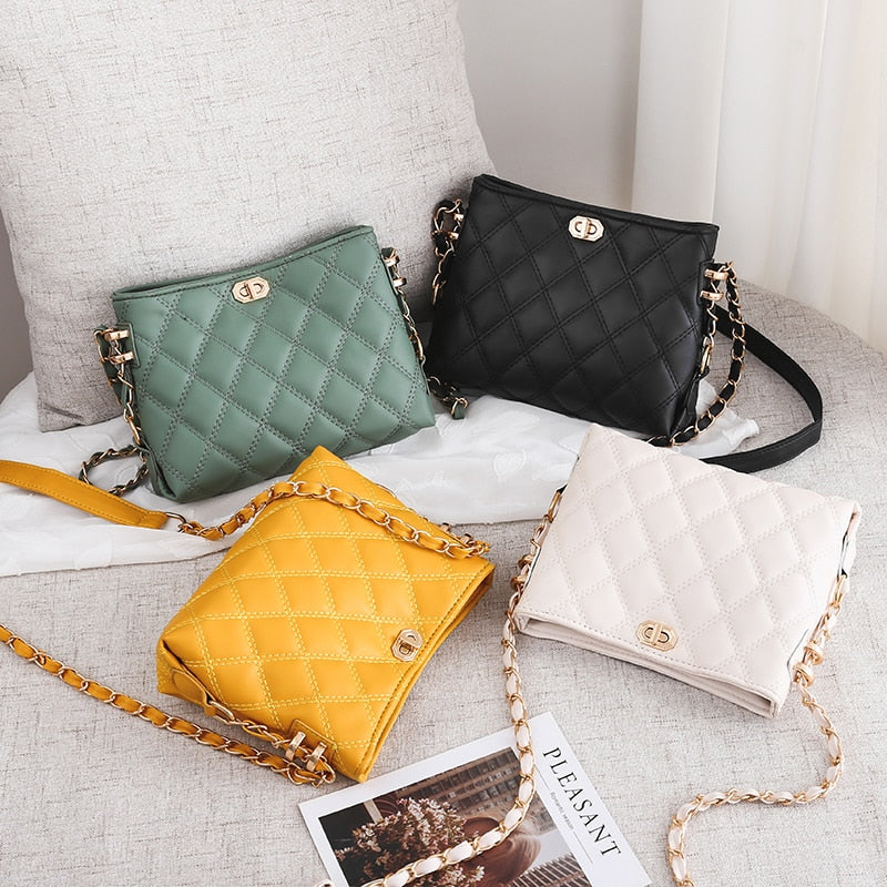 2022 New Crossbody Bags for Women Fashion Shoulder Bag Small Designer Ladies Handbags Chain Strap Hand Bags - bertofonsi