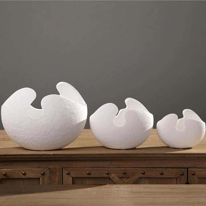 Direct Selling Chinese Jingdezhen Porcelain Vase Creativity Modern Style White Ceramic Vases for Wedding Home Decoration Gift 5 - bertofonsi