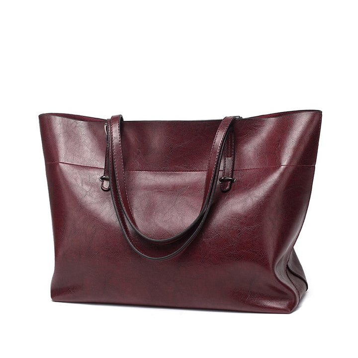 DIDABEAR Brand Leather Tote Bag Women Handbags Female Designer Large Capacity Leisure Shoulder Bags Fashion Ladies Purses Bolsas - bertofonsi