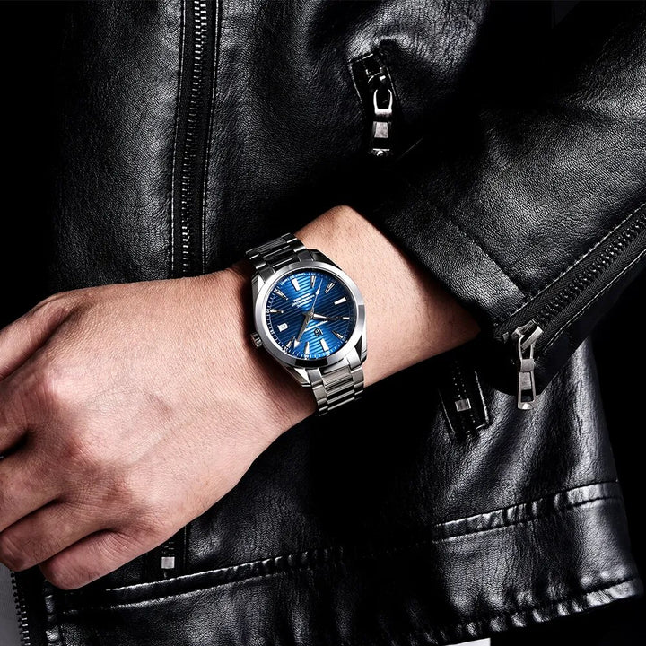 PAGANI DESIGN Japan NH35 Men Mechanical Wristwatches New Sapphire Glass Automatic Watch Waterproof 100M Stainless Watch for Men - bertofonsi