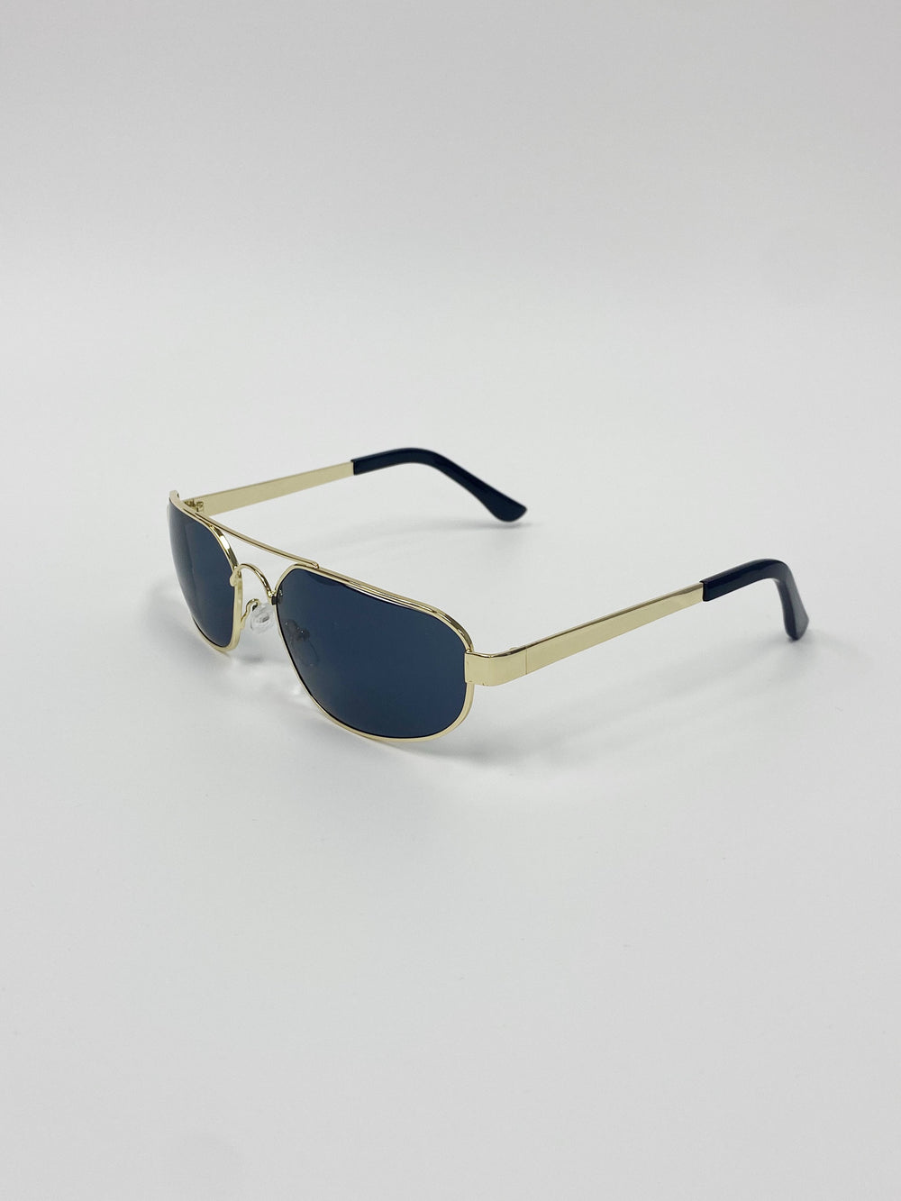 Sunglasses Double Beam Concave Shape Street Shot Xiaohongshu Women Square Frame - bertofonsi