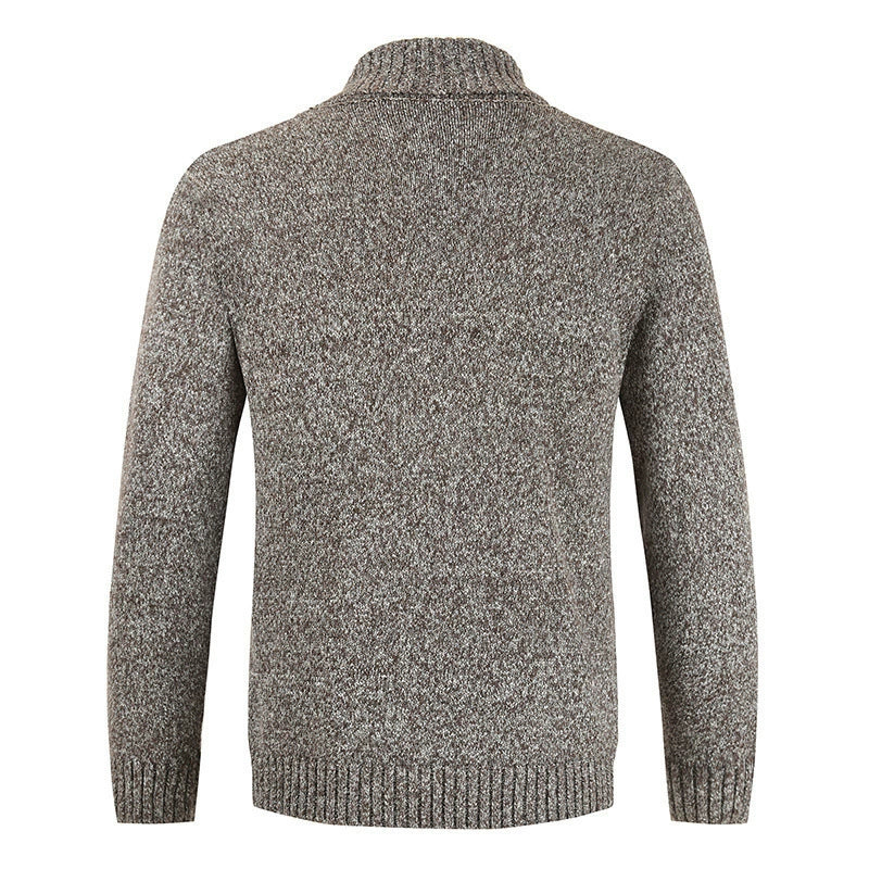 Men Winter Sweater Cardigan Youth Fashion Knit Coat Man Tops - bertofonsi