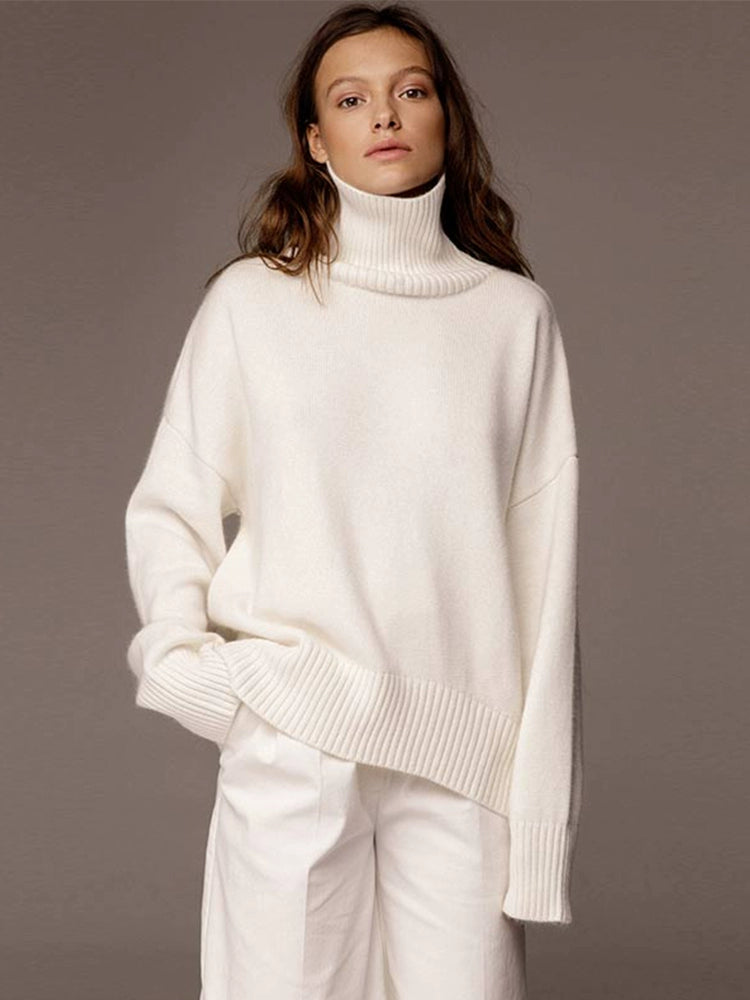 Loose Pulse 2022 Women's Sweater Loose Fashion Pullover 2022 Women's Sweater - bertofonsi