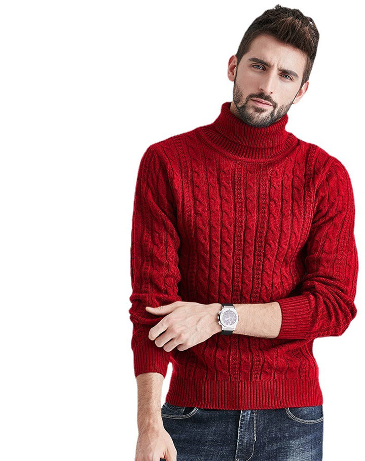 Fashionable All-Match Men's Knitwear Sweater Pullover - bertofonsi