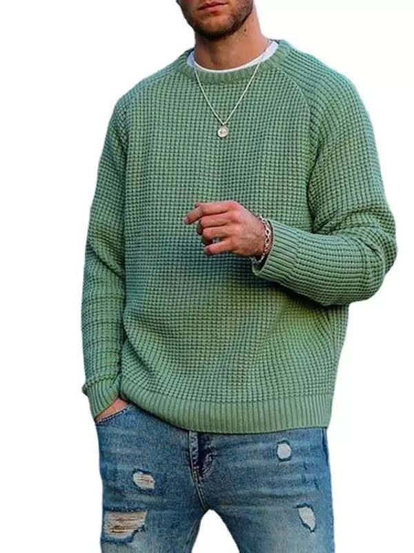 Crew Neck Casual Men's Hot Selling Sweater - bertofonsi